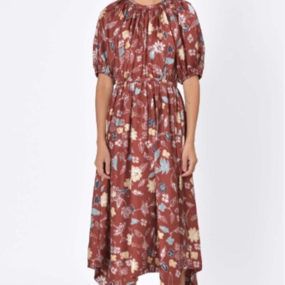 Ulla Johnson Dresses & Skirts - NWOT ULLA JOHNSON Cybil Silk Midi Dress in Anemone XS $765